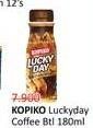 Promo Harga Kopiko Lucky Day 180 ml - Alfamidi