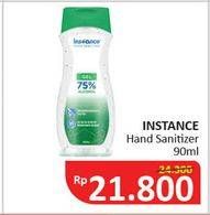 Promo Harga INSTANCE Hand Sanitizer Liquid Spray 90 ml - Alfamidi