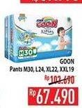 Promo Harga Goon Premium Pants Massara Sara Jumbo L24, M30, XL22, XXL20 20 pcs - Hypermart