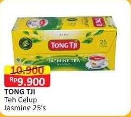 Promo Harga Tong Tji Teh Celup Jasmine Tanpa Amplop 25 pcs - Alfamart