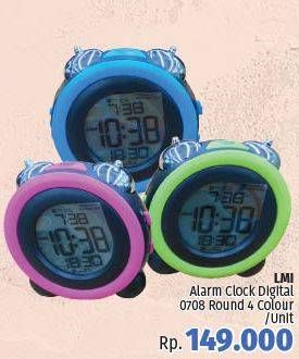 Promo Harga LMI Alarm Clock Digital  - LotteMart