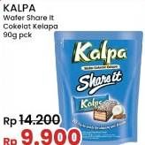 Promo Harga Kalpa Wafer Cokelat Kelapa Share It per 10 pcs 9 gr - Indomaret