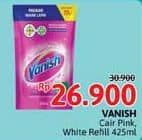 Promo Harga Vanish Penghilang Noda Cair Pink, Putih 425 ml - Alfamidi