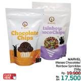 Promo Harga Marvel Meises Chocolate Chips, Rainbow Sprinkles 250 gr - LotteMart