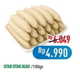 Promo Harga Otak Otak Ikan Curah per 100 gr - Hypermart