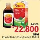Promo Harga Obh Combi Obat Batuk Plus Flu Menthol 100 ml - Alfamidi