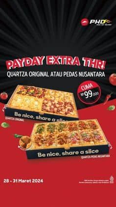 Promo Harga Payday Extra THR  - Pizza Hut