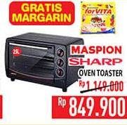 Promo Harga SHARP/MASPION Oven Toaster  - Hypermart