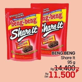 Promo Harga Beng-beng Share It per 10 pcs 9 gr - LotteMart