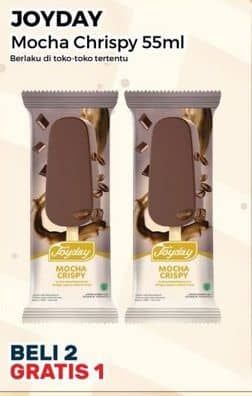 Promo Harga Joyday Ice Cream Stick Mocha Crispy 70 gr - Alfamart