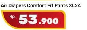 Promo Harga Makuku Comfort Fit Diapers Pants XL24 24 pcs - Yogya