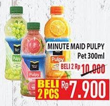 Promo Harga MINUTE MAID Juice Pulpy 300 ml - Hypermart