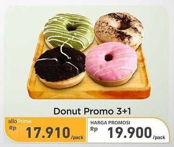 Promo Harga Donut Promo 3 + 1 4 pcs - Carrefour