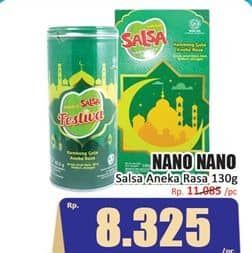 Promo Harga Nano Nano Salsa Gift Pack 130 gr - Hari Hari