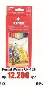 Promo Harga Kenko Color Pencil CP-12F 12 pcs - Hari Hari
