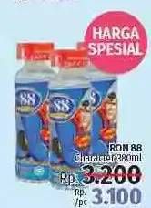 Promo Harga RON 88 Caracter 380 ml - LotteMart