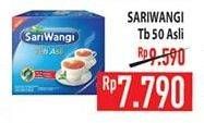 Promo Harga Sariwangi Teh Asli 50 pcs - Hypermart