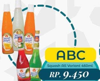 Promo Harga ABC Syrup Squash Delight 460 ml - Yogya