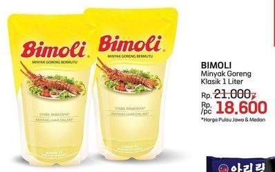 Promo Harga Bimoli Minyak Goreng 1000 ml - LotteMart