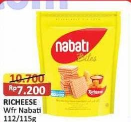 Promo Harga Nabati Wafer Richeese 115 gr - Alfamart