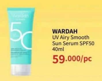 Wardah UV Shield 40 ml Harga Promo Rp59.000, Tambah Rp 1.000 dapat 2pcs