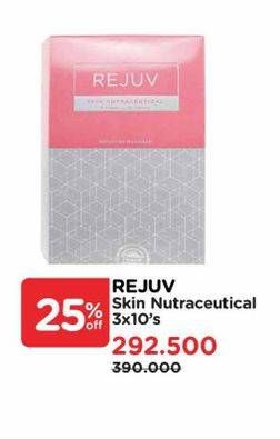 Promo Harga Rejuv Skin Nutraceutical per 3 sachet 10 pcs - Watsons