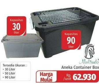 Promo Harga MULTINDO Container Box  - Lotte Grosir