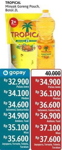 Promo Harga Tropical Minyak Goreng 2000 ml - Alfamidi