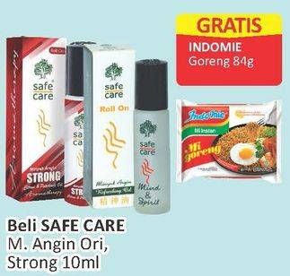 Promo Harga SAFE CARE Minyak Angin Aroma Therapy Original, Strong 10 ml - Alfamart
