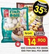 Promo Harga EDO CHIKUWA Bakso Seafood 250 gr - Superindo