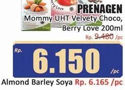 Promo Harga Prenagen Mommy UHT Almond Barley Soya 200 ml - Hari Hari