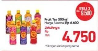 Promo Harga SOSRO Fruit Tea 500 ml - Carrefour