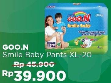 Promo Harga Goon Smile Baby Pants XL20  - Alfamart