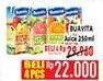 Promo Harga BUAVITA Fresh Juice Lychee, Orange, Guava, Apple 250 ml - Hypermart