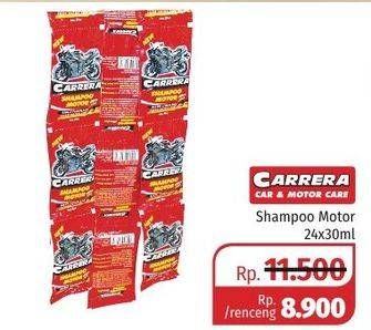 Promo Harga CARRERA Shampoo Motor per 24 sachet 30 ml - Lotte Grosir