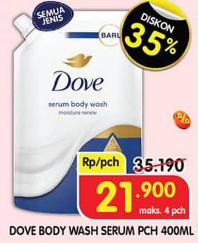 Promo Harga Dove Body Wash All Variants 400 ml - Superindo