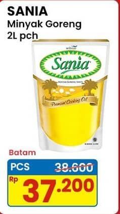 Promo Harga Sania Minyak Goreng 2000 ml - Indomaret