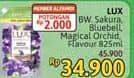 Promo Harga LUX Botanicals Body Wash Sakura Bloom, Blue Bell, Magical Orchid 850 ml - Alfamidi