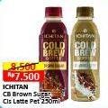 Promo Harga Ichitan Cold Brew Coffee Brown Sugar, Classic Latte 250 ml - Alfamart