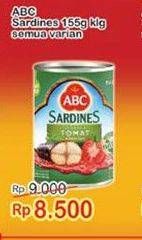 Promo Harga ABC Sardines All Variants 155 gr - Indomaret