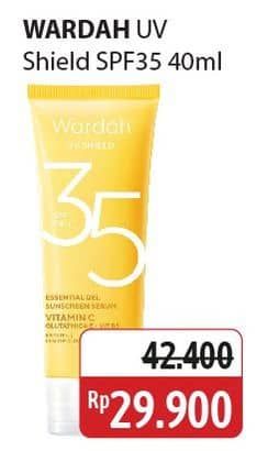 Wardah UV Shield 40 ml Diskon 29%, Harga Promo Rp29.900, Harga Normal Rp42.400