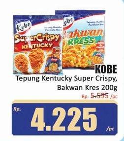 Promo Harga Kobe Tepung Bumbu Super Crispy, Bakwan 210 gr - Hari Hari