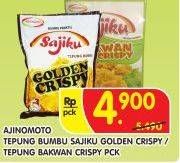 Promo Harga AJINOMOTO SAJIKU Tepung Bumbu Golden Crispy / Bakwan Crispy  - Superindo