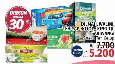 Dilmah/Walini/Teh Cap Botol/Tong Tji/Sariwangi Teh Celup