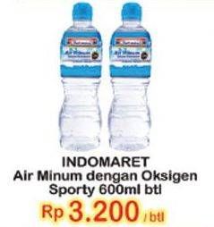 Promo Harga INDOMARET Air Minum Dengan Oksigen 600 ml - Indomaret