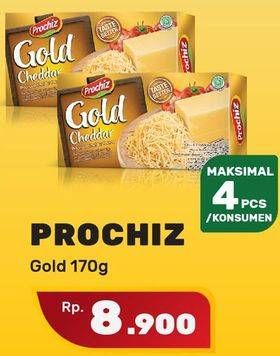 Promo Harga PROCHIZ Gold Cheddar 170 gr - Yogya