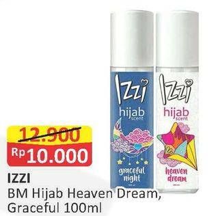 Promo Harga IZZI Body Mist Hijab Heaven Dream, Hijab Graceful 100 ml - Alfamart