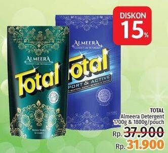 Promo Harga TOTAL Detergent Almeera 1800 gr - LotteMart