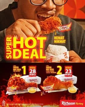 Promo Harga Super Hot Deal  - Richeese Factory