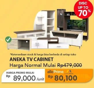 Promo Harga Trans Living Aneka TV Cabinet  - Carrefour